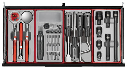 Teng Tools TKS26B1033T 26" PRO35™ Mega Master Tool Kit 1033 Pieces Black