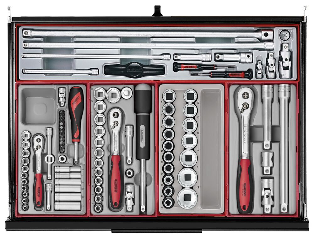 Teng Tools TKS26B1033T 26" PRO35™ Mega Master Tool Kit 1033 Pieces Black