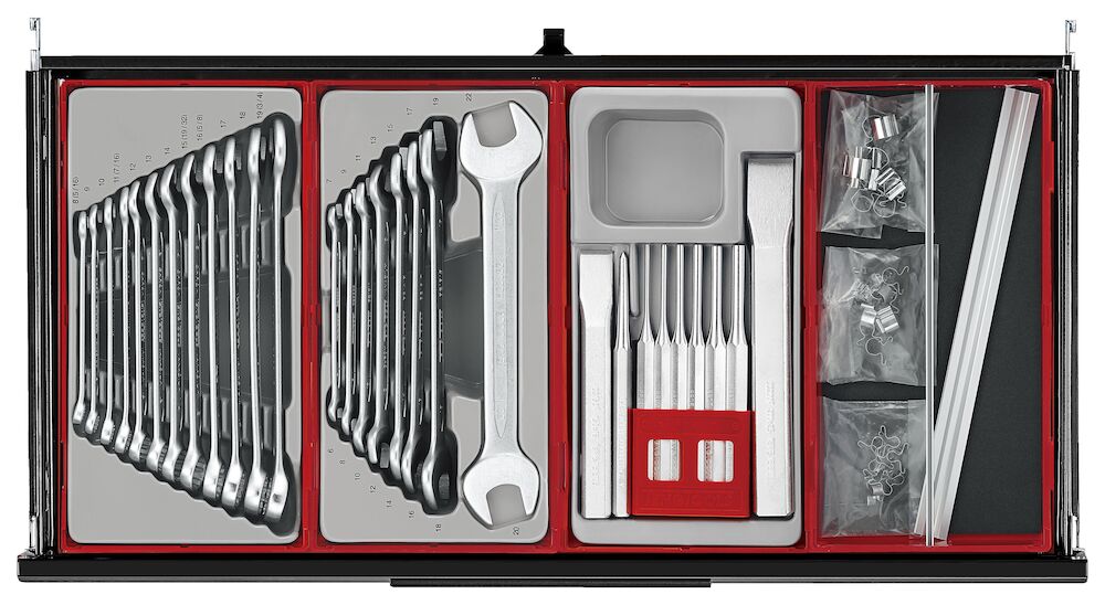 Teng Tools TKS26B1033T 26" PRO35™ Mega Master Tool Kit 1033 Pieces Black