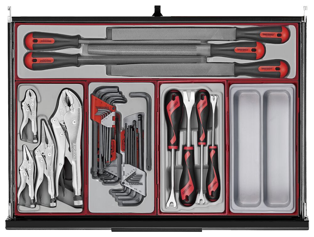Teng Tools TKS26B1033T 26" PRO35™ Mega Master Tool Kit 1033 Pieces Black