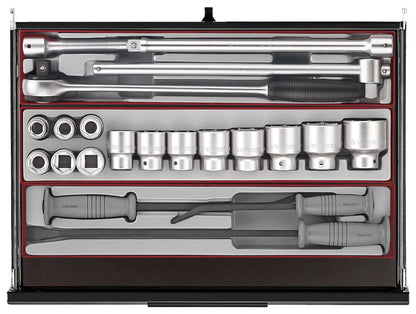 Teng Tools TKS26B1033T 26" PRO35™ Mega Master Tool Kit 1033 Pieces Black