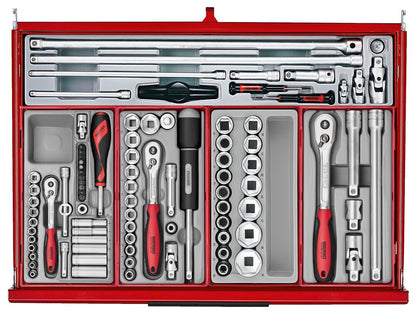 Teng Tools TKS26R1033T 26" PRO35™ Mega Master Tool Kit 1033 Pieces Red
