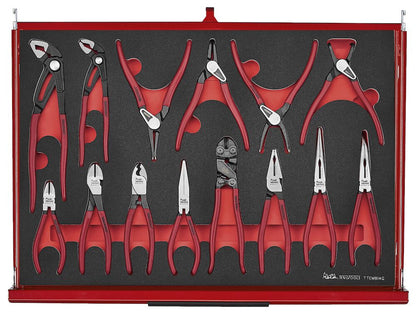 Teng TKS26R528F  26" PRO35™ Stack FOAM Tool Kit 528 Pieces Red
