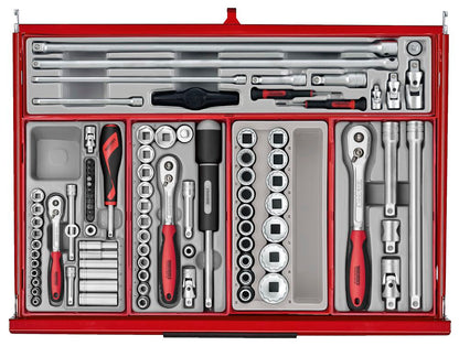 Teng Tools  TKS26R753T  26" PRO35™ Roller Cabinet Tool Kit 753 Pieces Red