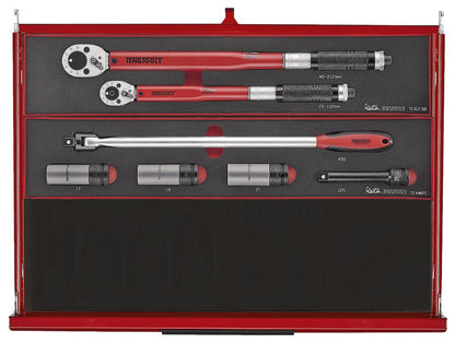 Teng Tools TKS53R1133F  53" PRO35™ Monster stack FOAM tool kit 1133 pieces red