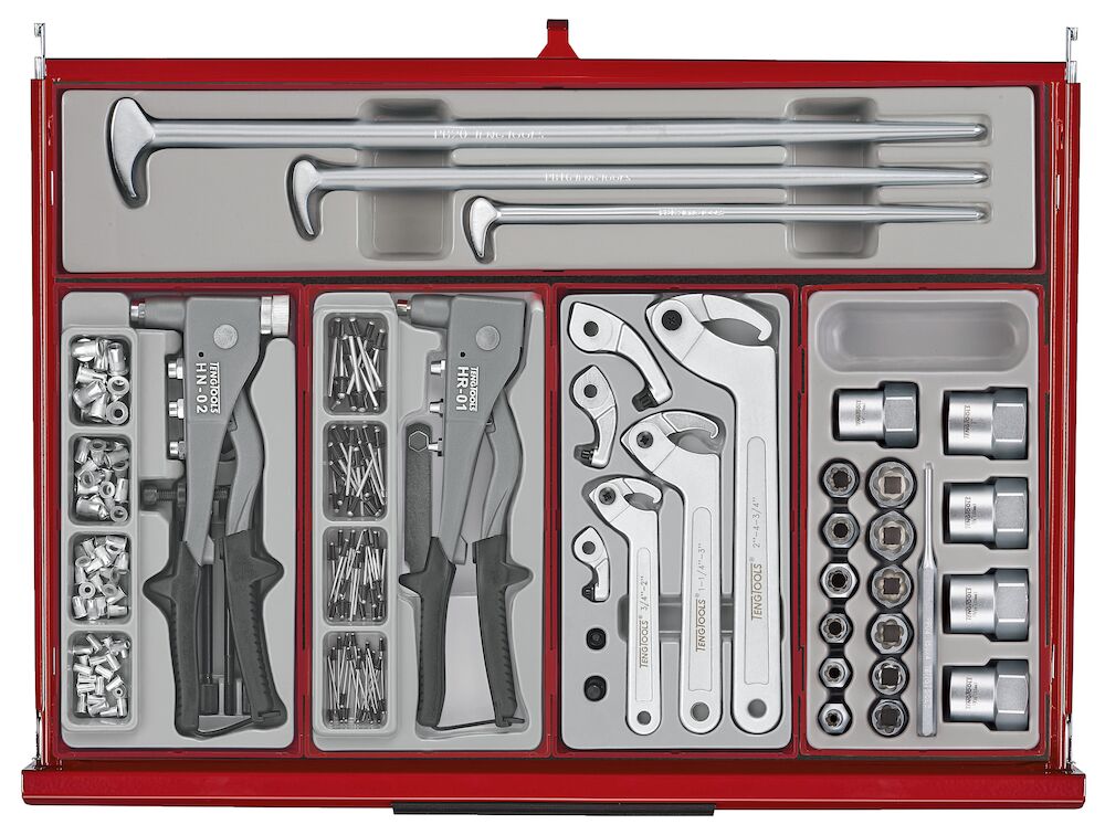Teng Tools TKS53R1295T Monster Tool Kit 1295 Pieces Red