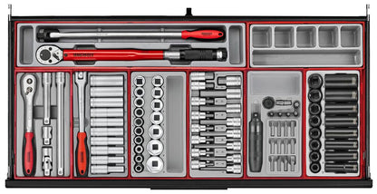 Teng Tools  TKW37B1008T  37" PRO35™ Roller Cabinet Tool Kit 1008 Pieces Red