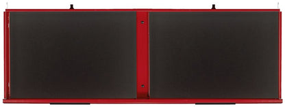 Blackboard with red frame on a white background