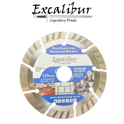 Diamond Cutting Blade 115mm To 350mm For Cutting Reinforced Concrete , Granite , Brick