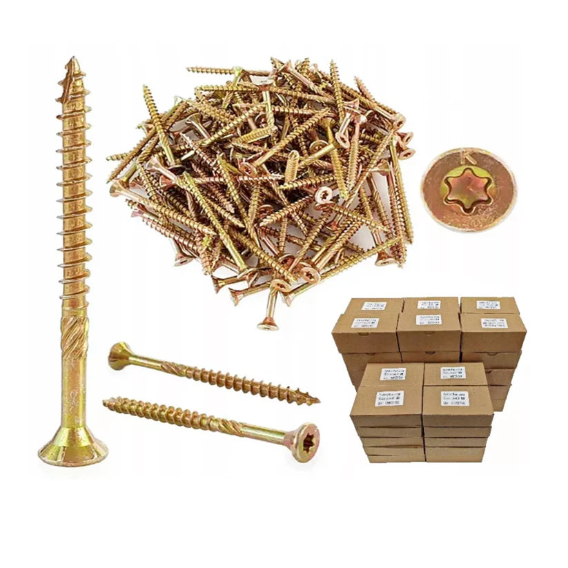 Torx Cutter Wood Screw Tubs 5.0 x 100mm x200 Screws