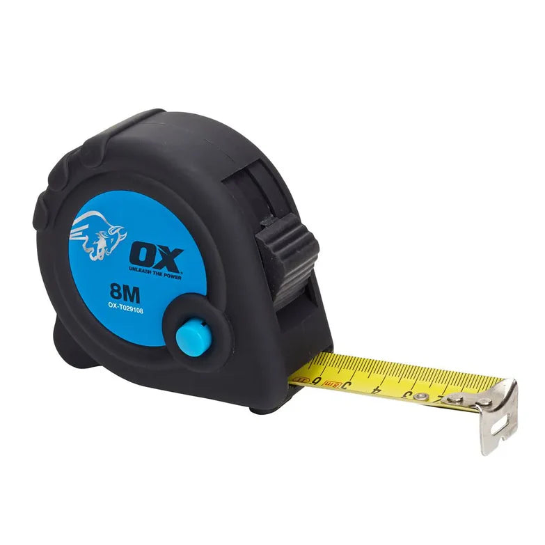 OX Trade Tape Measure - 5m or 8m
