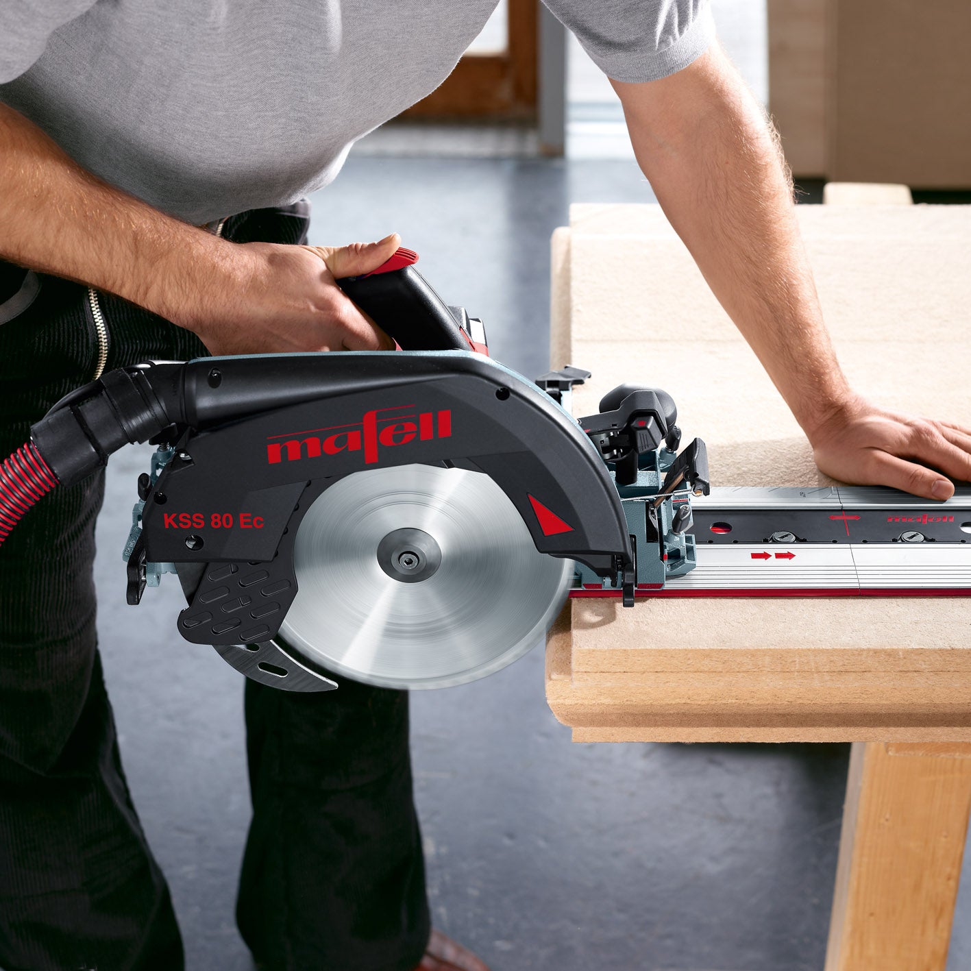 KSS80Ec / 370 Circular saw system 240v (Excludes Carry Case)