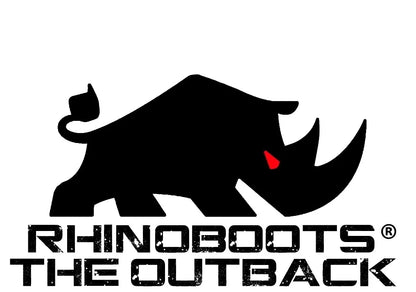 Rhino boots Outback Black Safety Work Boots FULL GRAIN Leather Like Switchback