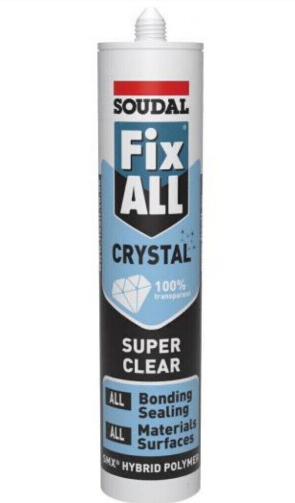 3 x Soudal Fix All - Polymer Adhesive and Sealant