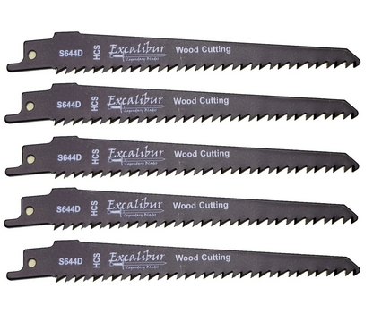 Excalibur Recip Sabre Saw Blades Pack x5 - S644D