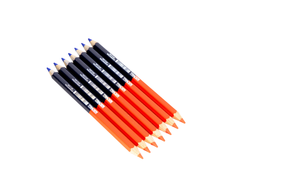 TRACER Dual Colour Pencil XL Red/Blue x7 Pack