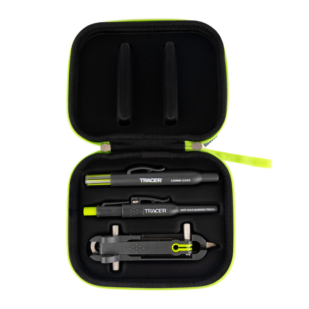 Tracer APST2 Scribe Tool Deep Hole Pencil with Replacement Lead Holster