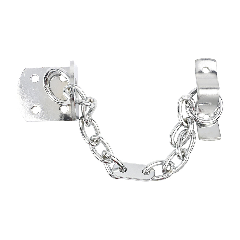 Security Door Chain - Satin Chrome