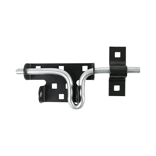 Slide Action Padbolt - Black