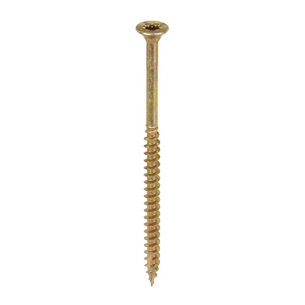 C2 Clamp-Fix Multi-Purpose Premium Screws - TX - Double Countersunk - Yellow, 4.5 x 80