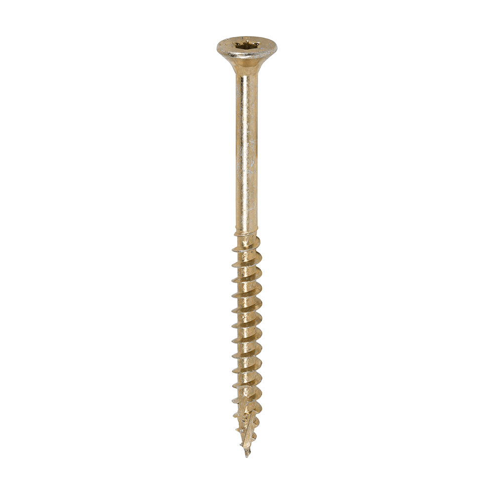 C2 Clamp-Fix Multi-Purpose Premium Screws - TX - Double Countersunk - Yellow, 5.0 x 70