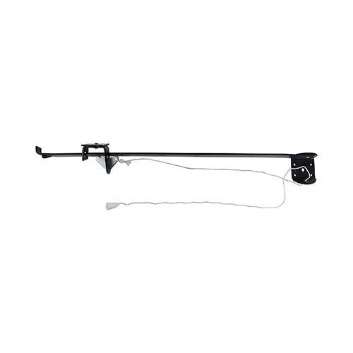 Senior Garage Door Holder - Wide Lintel - Black