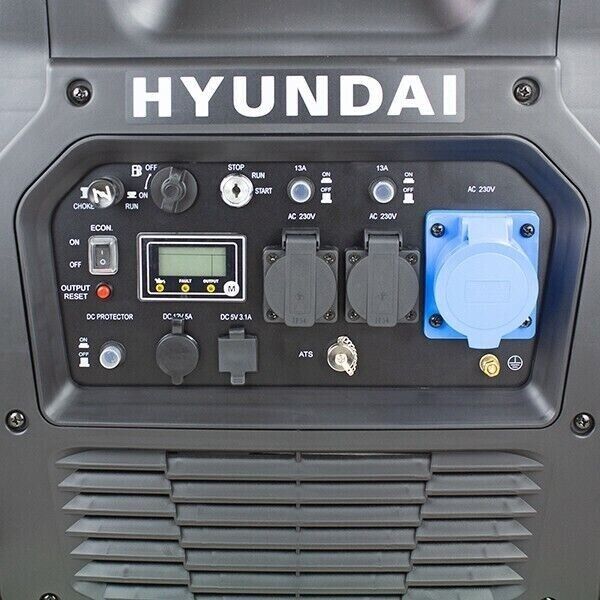 Hyundai HY6500SEi 230V Petrol 6600W/6.6kW Remote Electric Start