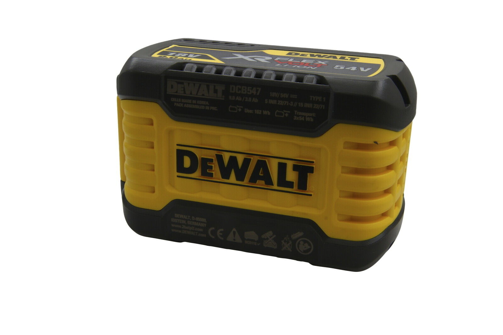 Dewalt FlexVolt 18V 9Ah Battery, DCB547-XJ