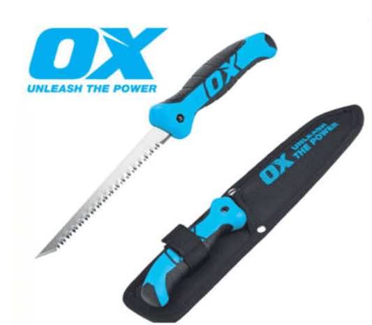 Ox Tools OX-P133116 Pro Jab Saw 165mm with holster 8TPI Plasterboard Saw