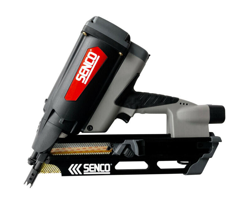 Senco SGT90i Gas Nail Gun First Fix 90mm Framing Nailer 2 x Li-ion Batteries