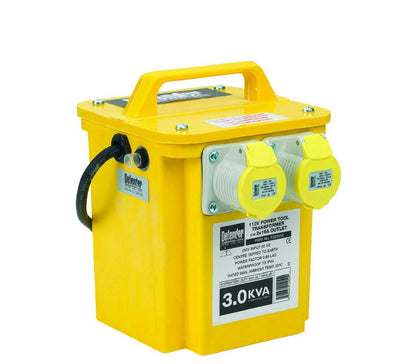 Defender 3KVA Transformer 2 x 16A 110volt Outlets - E203010