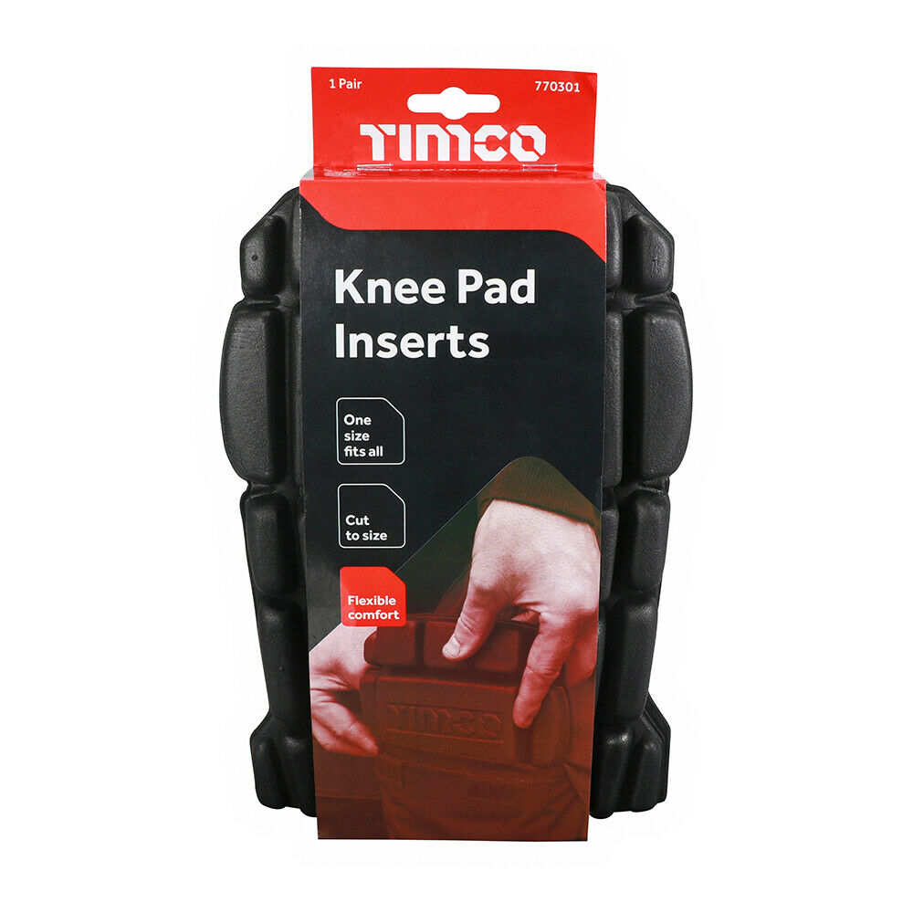 Timco Foam Knee Pads Inserts Work Trousers