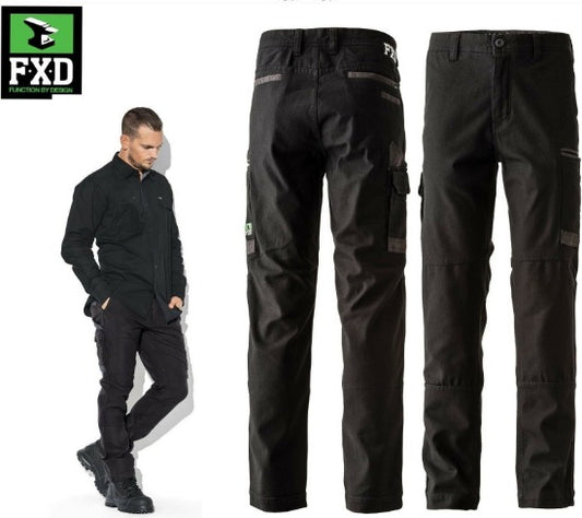 FXD Trousers WP-3 Duratech Work Cargo Combat Multi Pocket Workwear 30-38