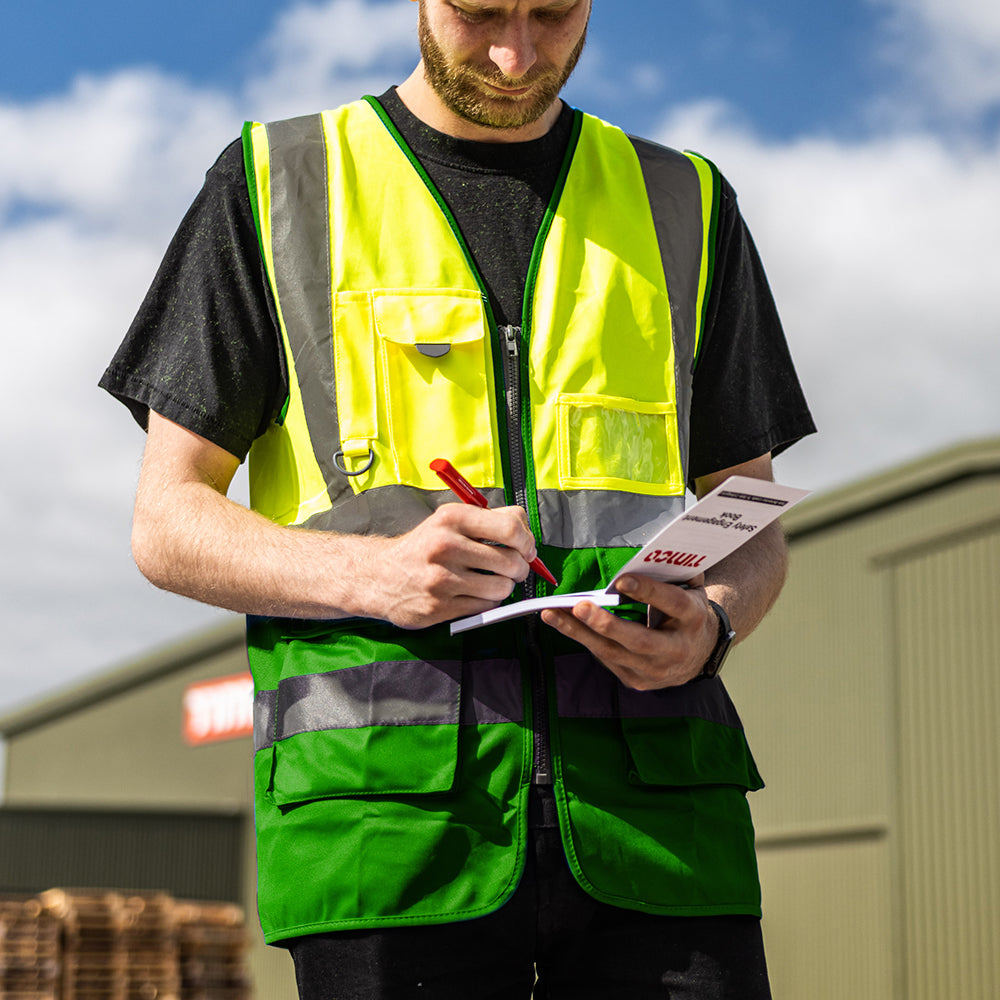 Hi-Visibility Executive Vest - Yellow & Green, XXXX Large