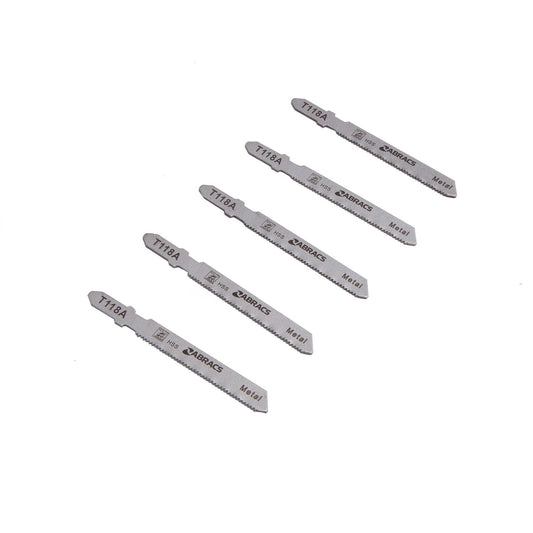 Abracs ABT118A Jigsaw Blades for Metal (5 Pack)