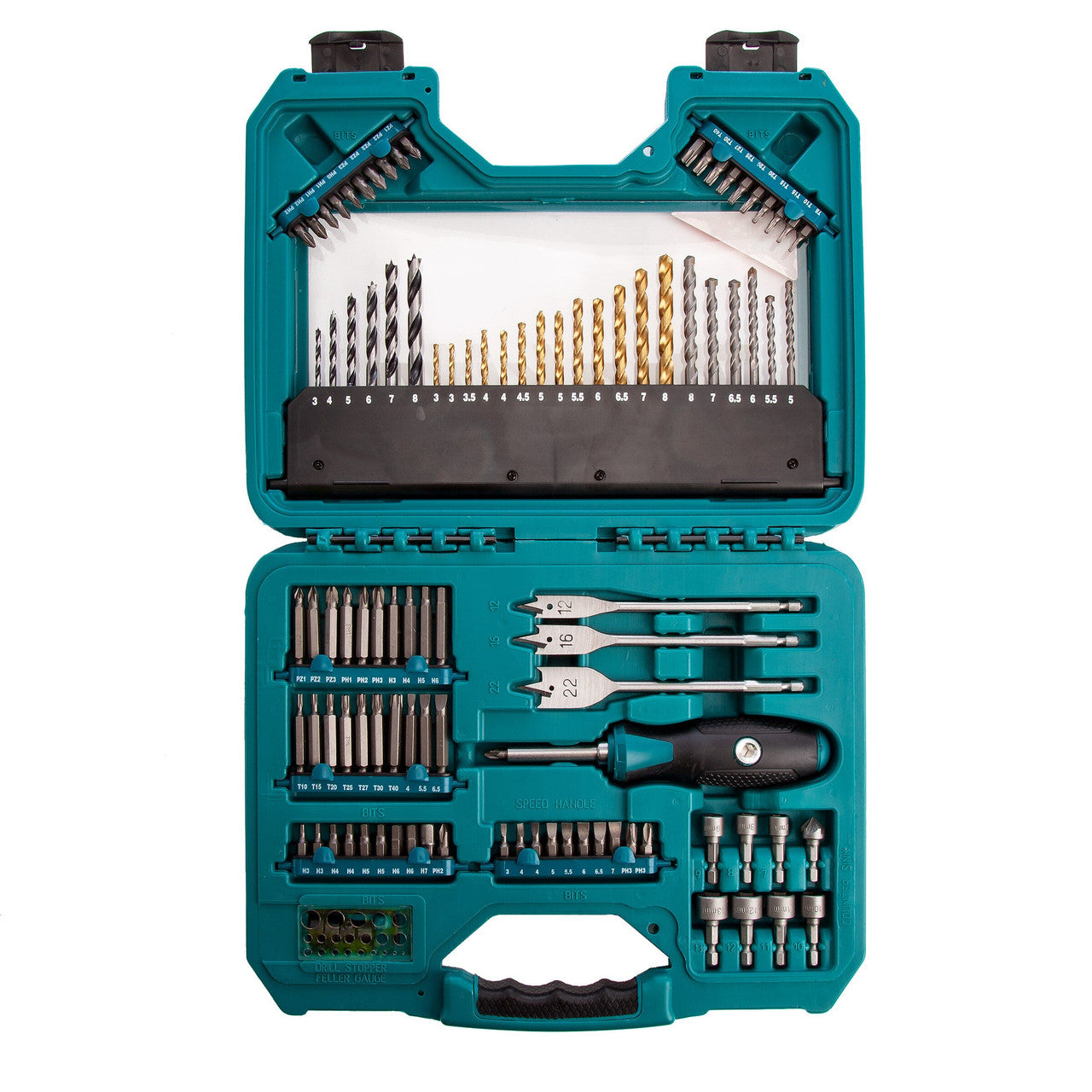 Makita P-90364 PRO Power Drill Accessory Set (105 Piece)