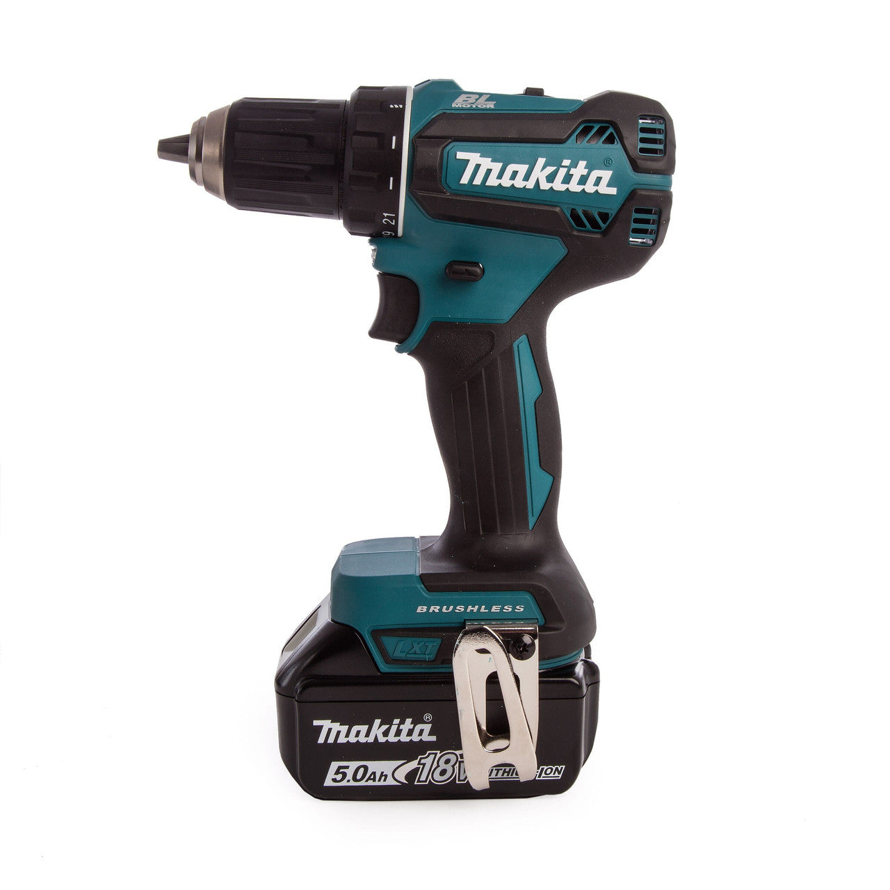 Makita DDF485RTJ 18V LXT Brushless Drill Driver (2 x 5.0Ah Batteries)