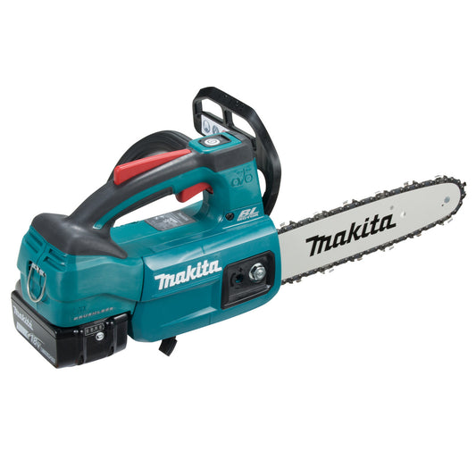 Makita DUC254RT 18V LXT Cordless Top Handle Chainsaw 25cm (1 x 5.0Ah Battery)