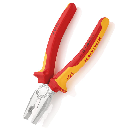 Knipex 0306200SB Combination Pliers Insulated VDE 1000V 200mm