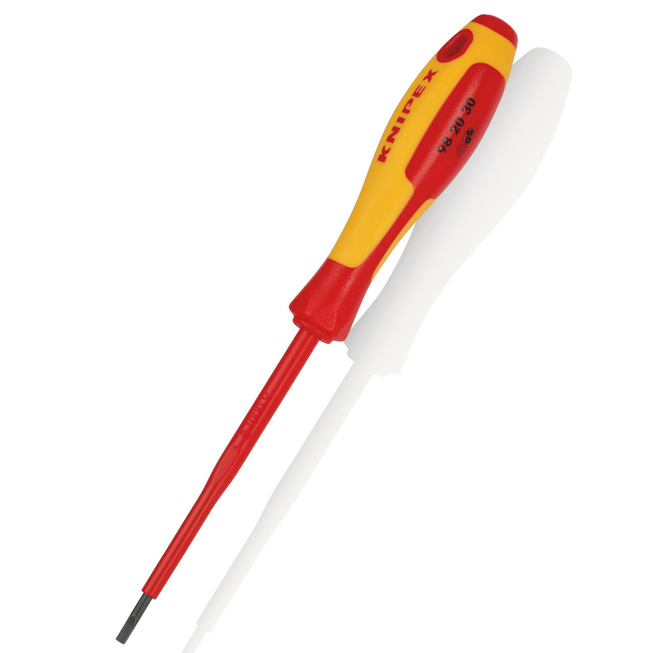 Knipex 982030 VDE Slotted Screwdriver 1000V 3.0mm x 202mm