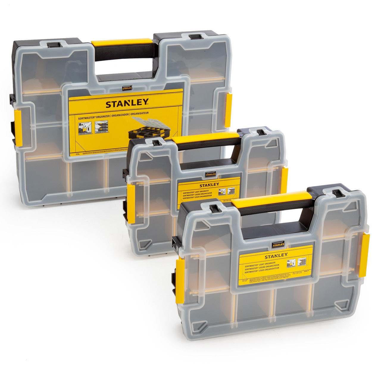 Stanley STST1-71980 Sortmaster Organisers Triple Pack