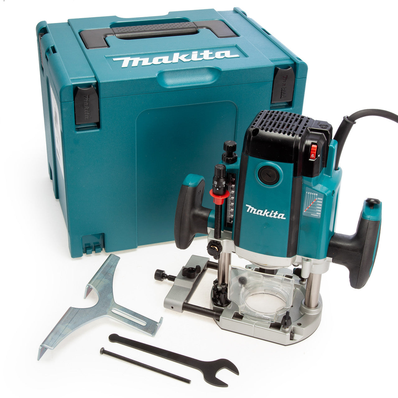 Makita RP2303FCJ 1/2in Plunge Router in Carry Case (240V)