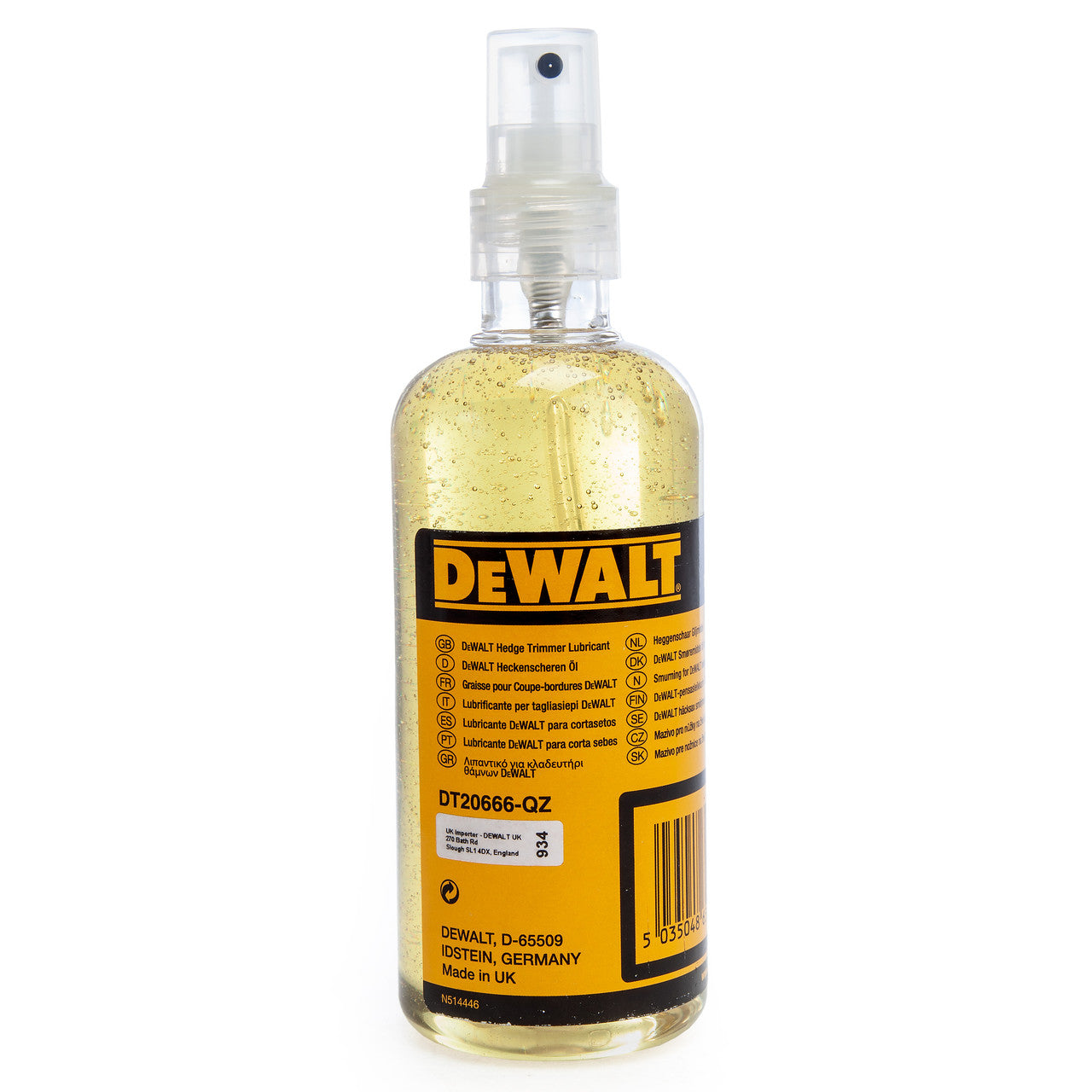 Dewalt DT20666 Hedge Trimmer Blade Lubricant 300ml – Phoenix Tools