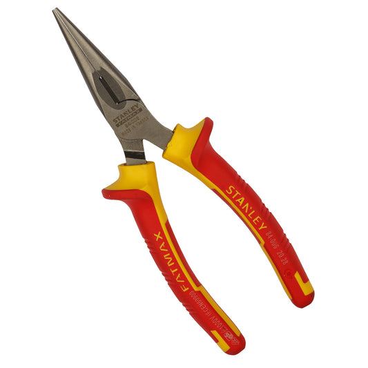 Stanley 0-84-006 FatMax VDE Insulated Long Nose Pliers 160mm