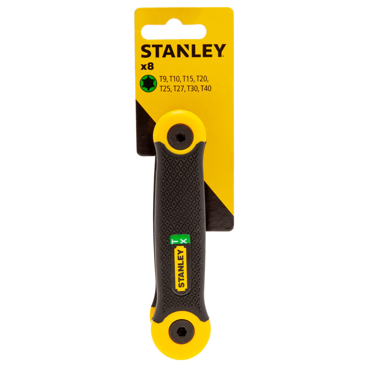 Stanley 2-69-266 Folding Torx Key Set T9 - T40 (8 Piece)