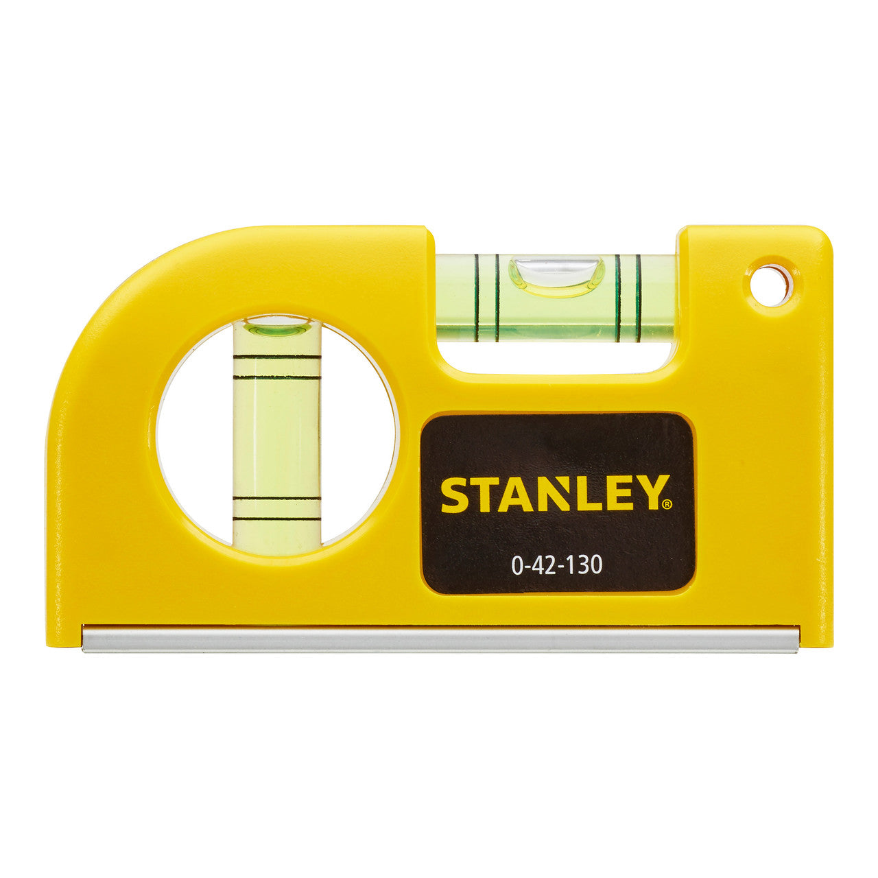 Stanley 87mm / 3.4" Magnetic Pocket Level 2 Vials (0-42-130)